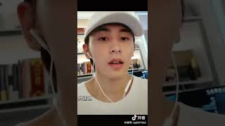 [English Subs] Clip of Zhehan being unable to handle a livestream on his own!