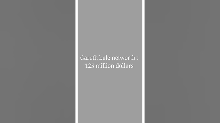 Gareth Bale is actually richer than Pele😲