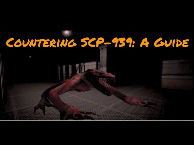 SCP-939 Only Wants To Hunt!  SCP Foundation [Counter-Strike 1.6] 