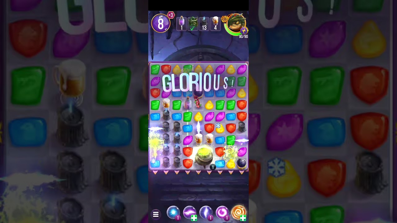 Harry Potter: Puzzles & Spells level 1815 no boosters