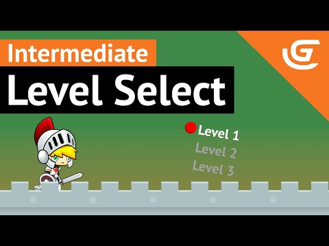 Level Select Menu - Intermediate Tutorial - GDevelop