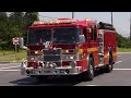Montgomery County Engine 740, Ambulance 740, and EMS 704 Responding