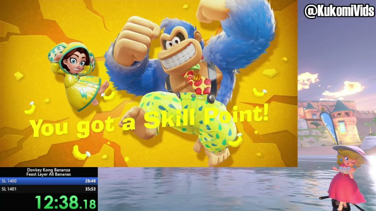 Donkey Kong Bananza - Feast Layer All Bananas in 33:38 (PB/WR