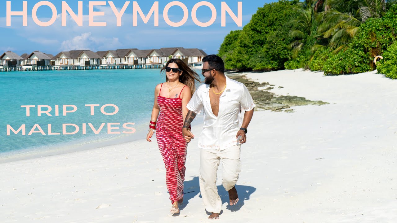 Honeymoon in Maldives | Sunset & Romance | Honeymoon Vlog #honeymoon #maldives  #travel #youtube