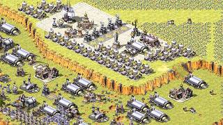 Red Alert 2 | Yuri's Revenge | 7 vs 1- twice as nice map - great britain