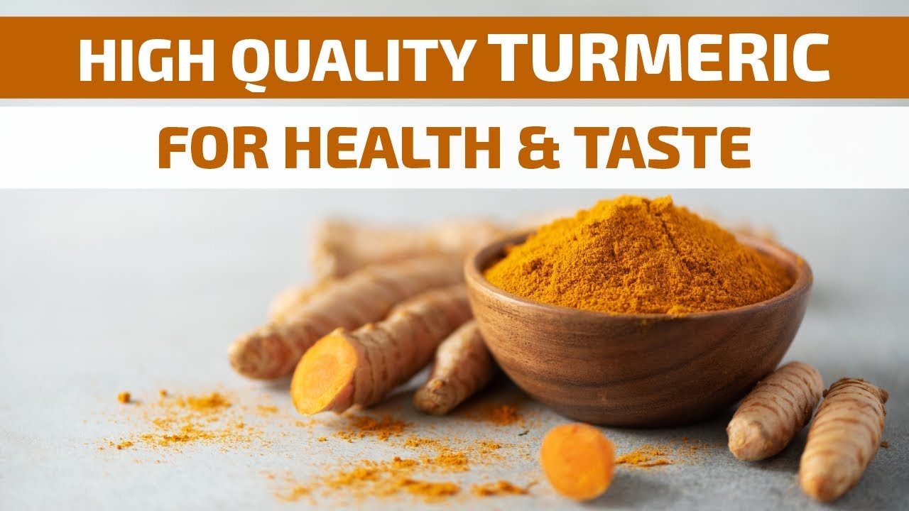 High Curcumin Turmieric With 6–8 % l Yellowraw Premium l Best turmeric ...