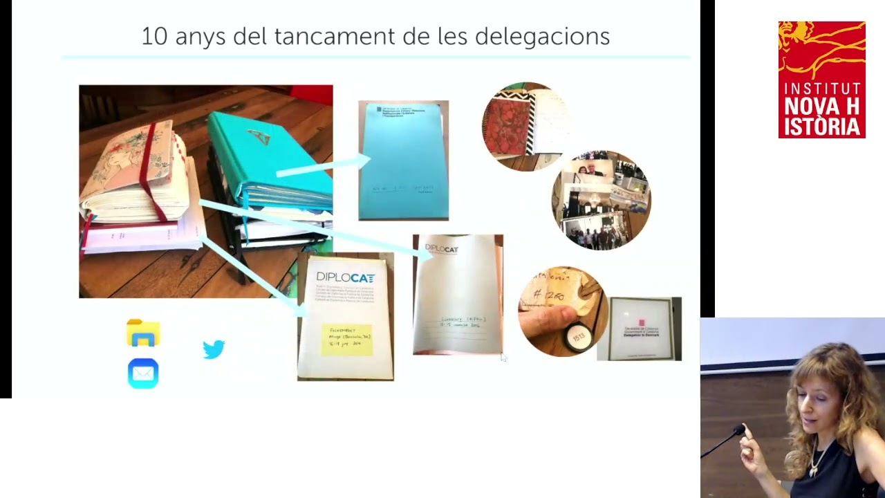 13a UNH - Diana Coromines - 10 anys del tancament de les delegacions i el 155