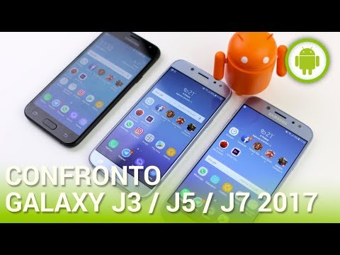 Video: I Samsung j3 e j5 hanno le stesse dimensioni?