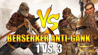 That 1 Vs. 3 was Awesome! - Berserker in his OLD Glory | For Honor