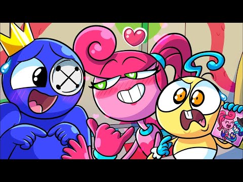 Видео: ХАГГИ ВАГГИ - МАМОЧКА ВЛЮБИЛАСЬ?! | Poppy Playtime/Rainbow Friends - Анимации на русском