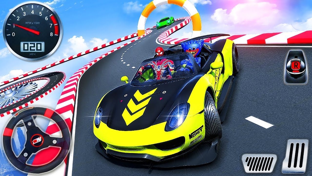 Real Crazy GT Car Stunts Racing 3D- Impossible Sports Car Driving ...