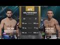 UFC 6 - Islam Makhachev vs Carlos Prates - CPU vs CPU