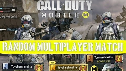 CALL OF DUTY MOBILE (CODM) MULTIPLAYER GAMEPLAY RANDOM MAP AND MODE