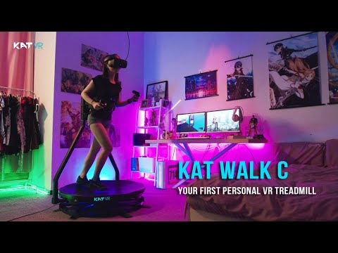 KAT Walk C первая ПЕРСОНАЛЬНАЯ беговая платформа VR   приглашаем в ОАЗИС!