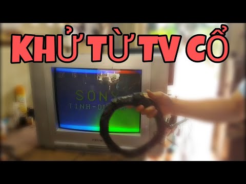 Video: Cách Khử Từ TV