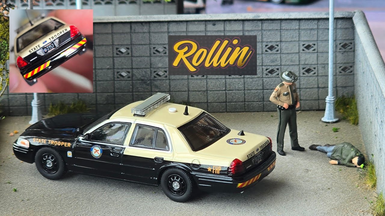 Rollin 1/64 scale Diecast Car. Florida Highway Patrol. Let's have