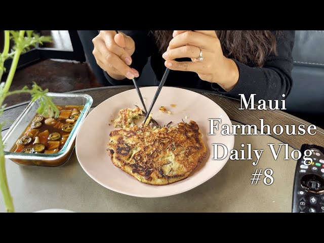 Maui Farmhouse Vlog #8 Celery Juice, Healthy Smoothies, Watching New K-Drama, Brunch at Home | Seonkyoung Longest