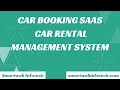 Car Booking SaaS - Car Rental Management System