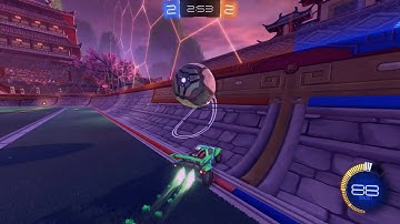My first double flip reset in game