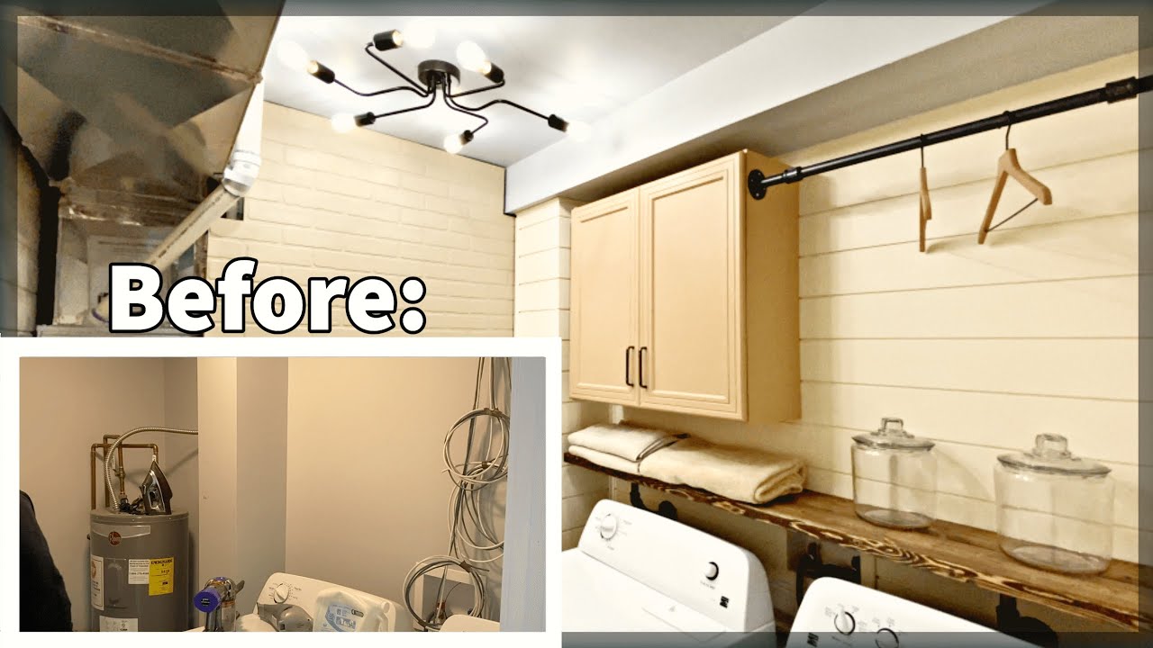 DIY Laundry Room Renovation Pt. 1