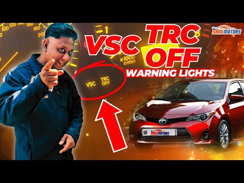 Toyota avensis Включаются контрольные лампы VSC и TRC OFF, код p0300, p0301, p0304, p0171, c1201