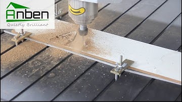 AN1212 CNC router machine  cutting MDF