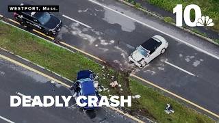 Crash on Route 6 kills 2 near Westport