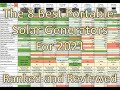 Top 8 Solar Generator Comparison Chart Updated for 2021