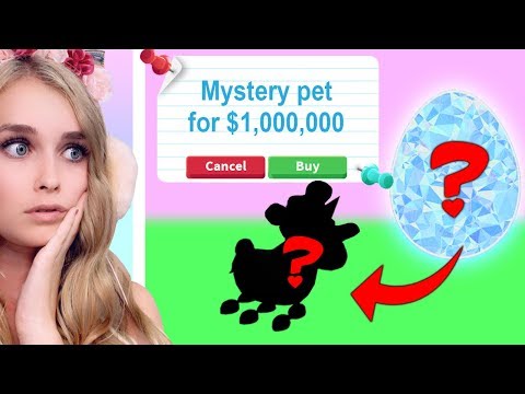 You Wont Believe What Mystery Pet I Got In Adopt Me Roblox Youtube - roblox videos with iamsanna adopt me
