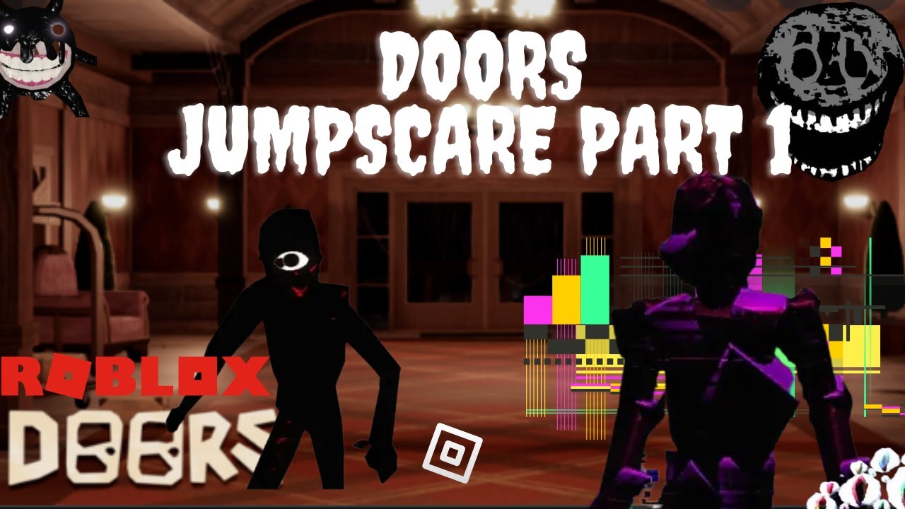 Roblox DOORS 👁Scary Jumpscare Part 1Roblox I 4K I YouTube