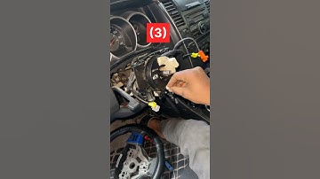 How to correct fix steering clock spring #shortvideo