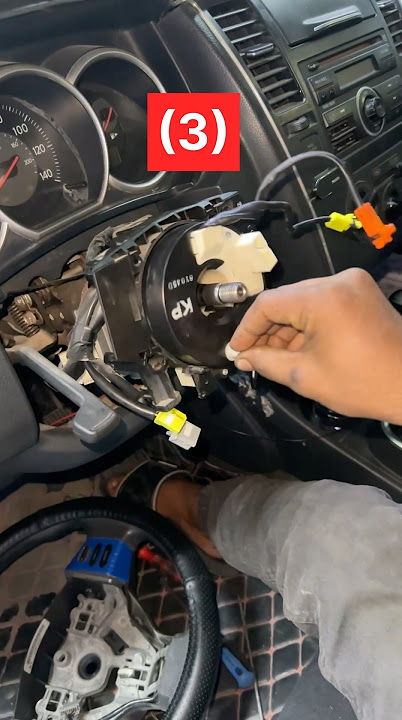 How to correct fix steering clock spring #shortvideo