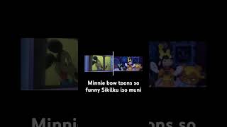 Sikilku iso muni Minnie bow toons