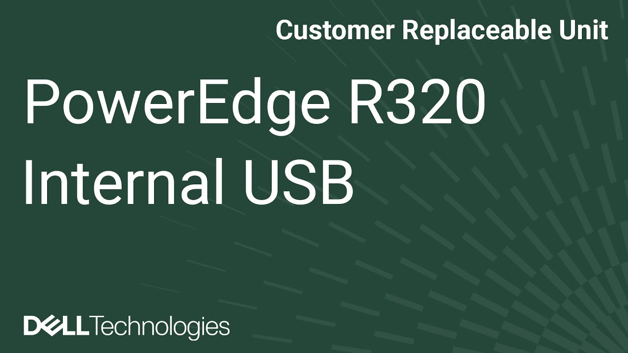 PowerEdge R320 : Internal USB