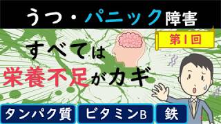 【うつ・パニック障害】タンパク質とビタミンBと鉄が不足している理由