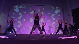 POUND ROCKOUT WORKOUT Demo By Tip Tap Toe Fitness.