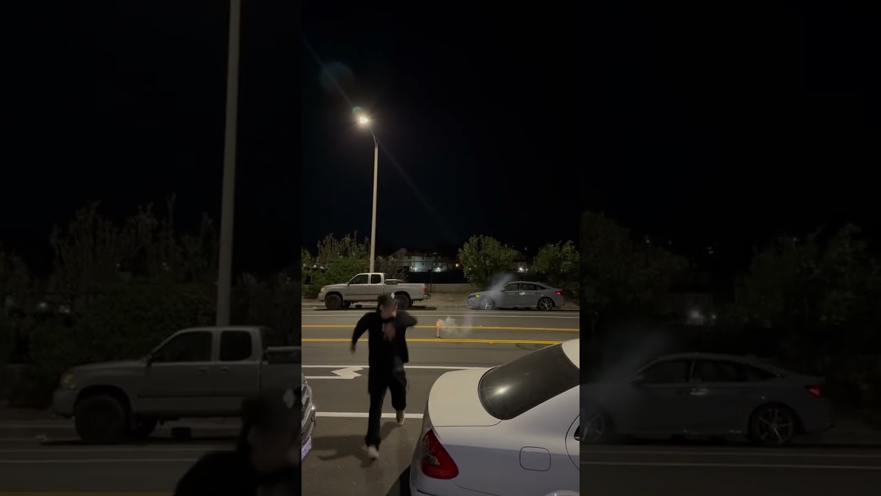 HULK 7” inch Canister shell (Red coco palm with white strobes)