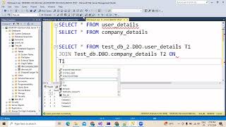 Join in Different Database in SQL server | Join | SQL Query