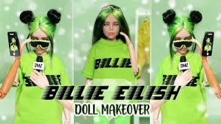Billie Eilish Custom Doll Makeover