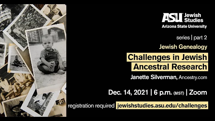 Jewish Genealogy  Challenges in Jewish Ancestral R...