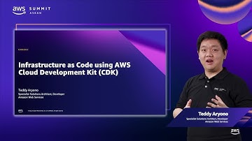 AWS Summit ASEAN 2022 - Infrastructure as Code using AWS Cloud Development Kit (CDK) (GOB202)