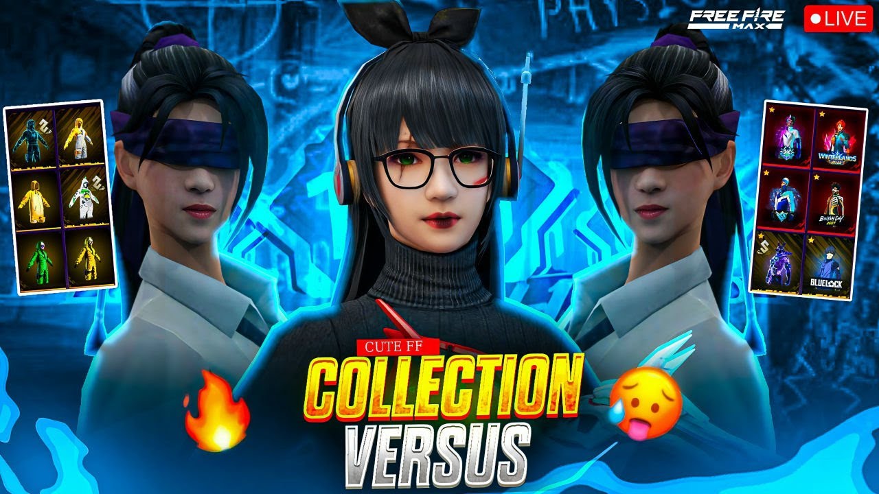 Freefire Collection Versus live stream😍