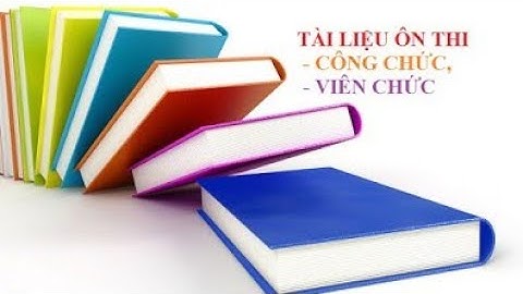 Tài liệu ôn thi tin học kỳ thi công chức 2020