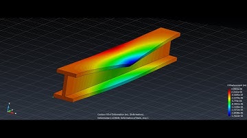 Tutorial : Structural Steel Beam (Elastic, 3D Elements)