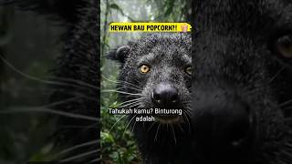 Kenapa mencium aroma hewan liar ini bikin kamu lapar pengen makan popcorn? #binturong #faktahewan