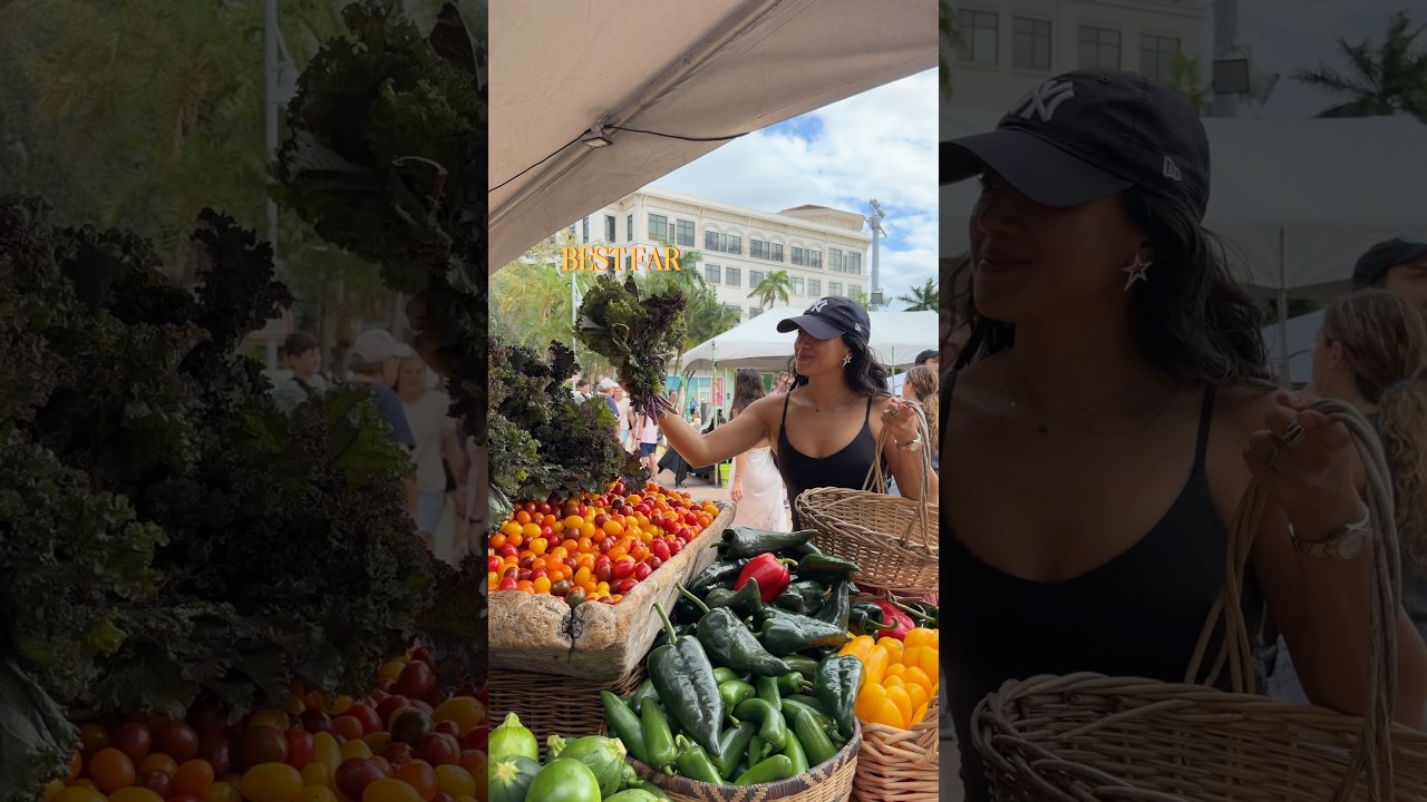 Я побывала на одном из лучших фермерских рынков в стране!