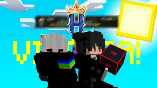 Jogando BEDWARS da HYLEX com um youtuber @HauunterGg