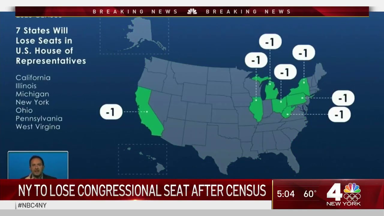 NY to Lose Seat in Congress After Census Count — Falling 89 People Short | NBC New York