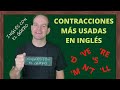 CONTRACCIONES EN INGLÉS: las contracciones más usadas