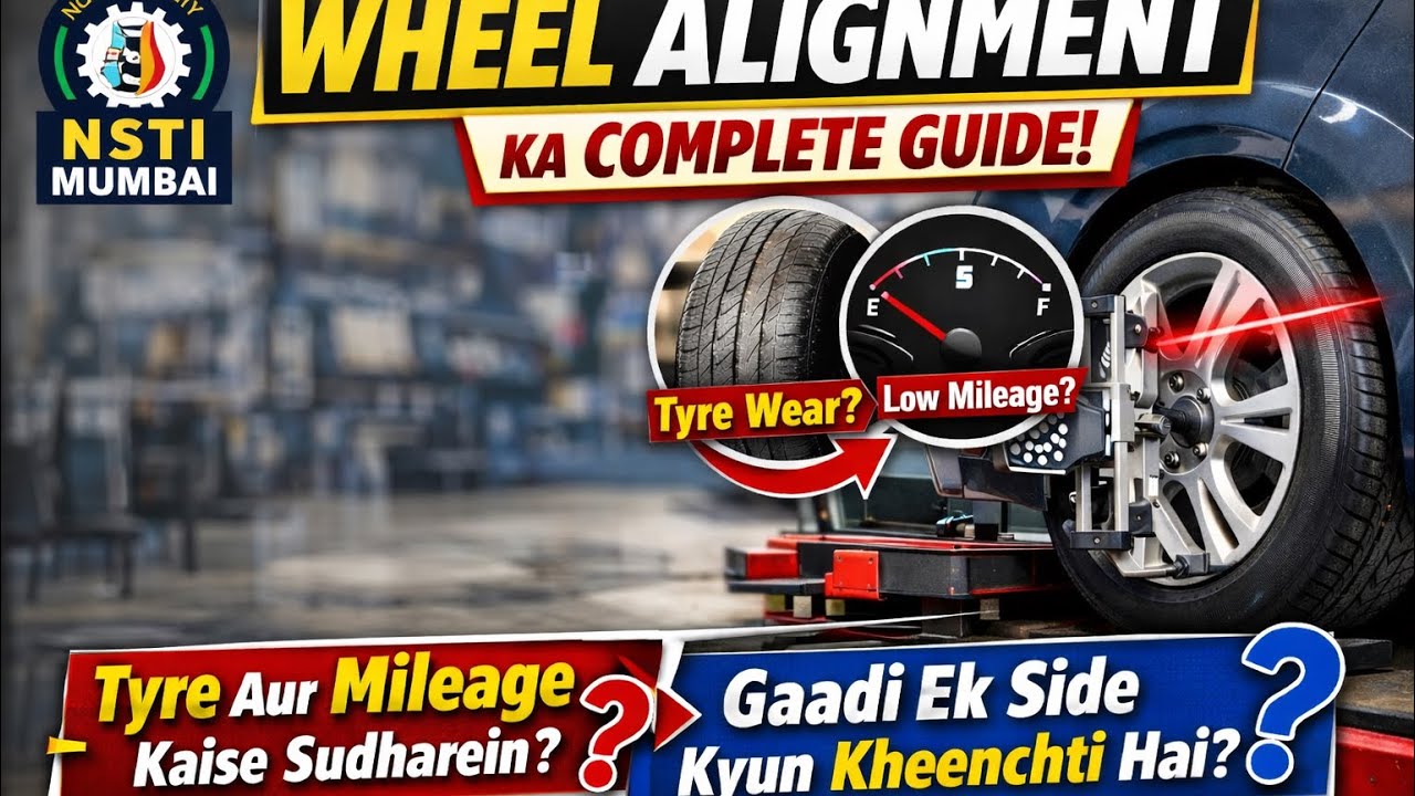 Car Wheel Alignment Explained | Mileage & Tyre Life Improve Kare